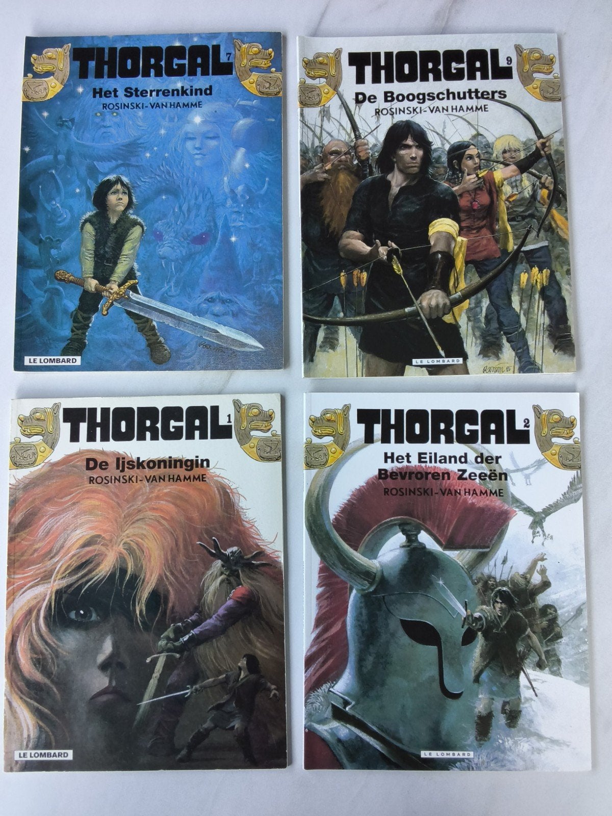 26 maal THORGAL IN ZEER GOEDE STAAT, Boeken, Rosinski - Sente, Europa, Ophalen of Verzenden, Zo goed als nieuw