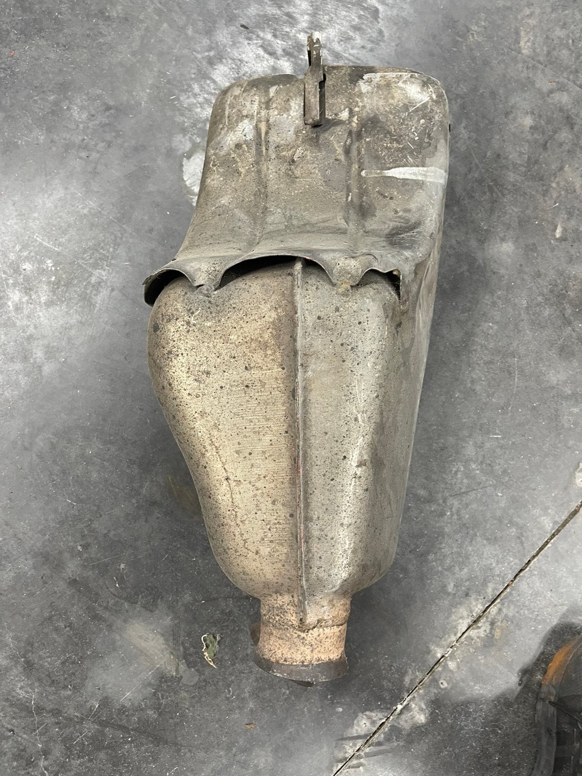 Porsche 911 - 964 - 965 Knalpot achteraan roestvrij, Ophalen, Gebruikt, Porsche