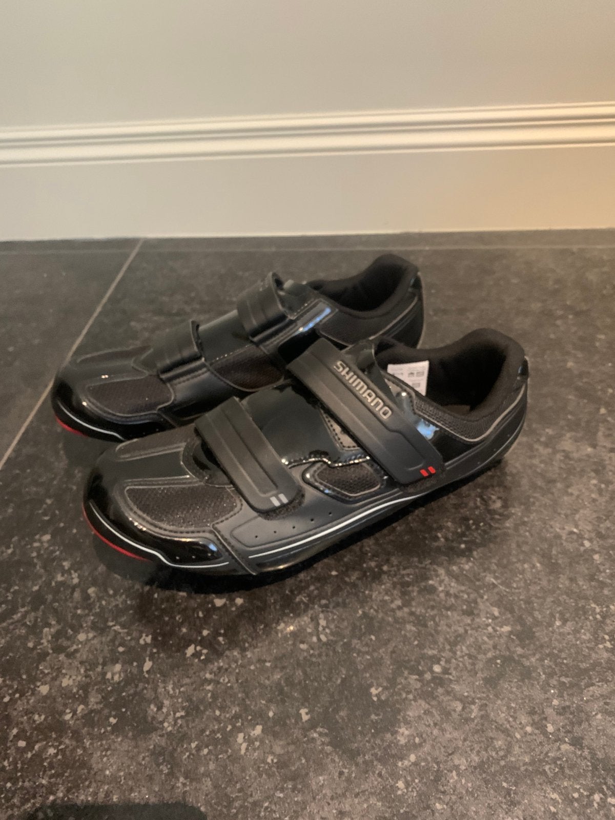Shimano fietsschoenen maat 46, Ophalen, Zo goed als nieuw, Helm