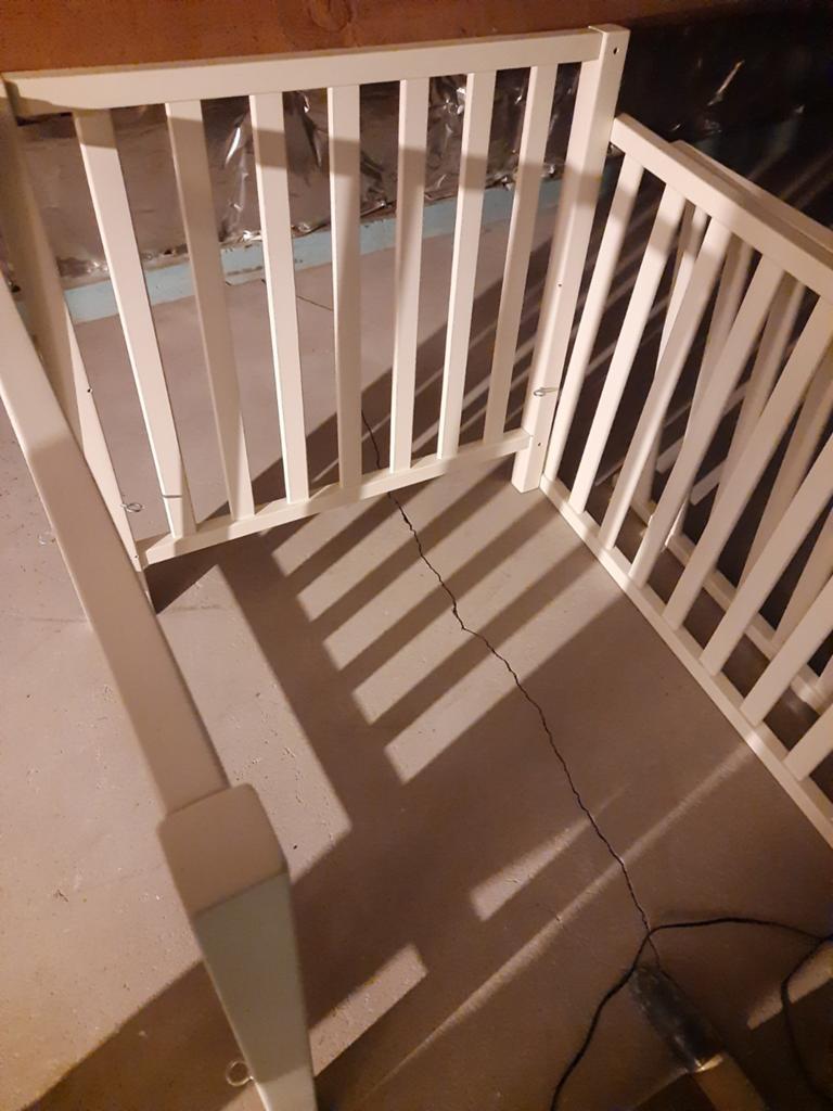 Babypark, Kinderen en Baby's, Babyparken, Ophalen, Zo goed als nieuw, Vierkant, In hoogte verstelbaar