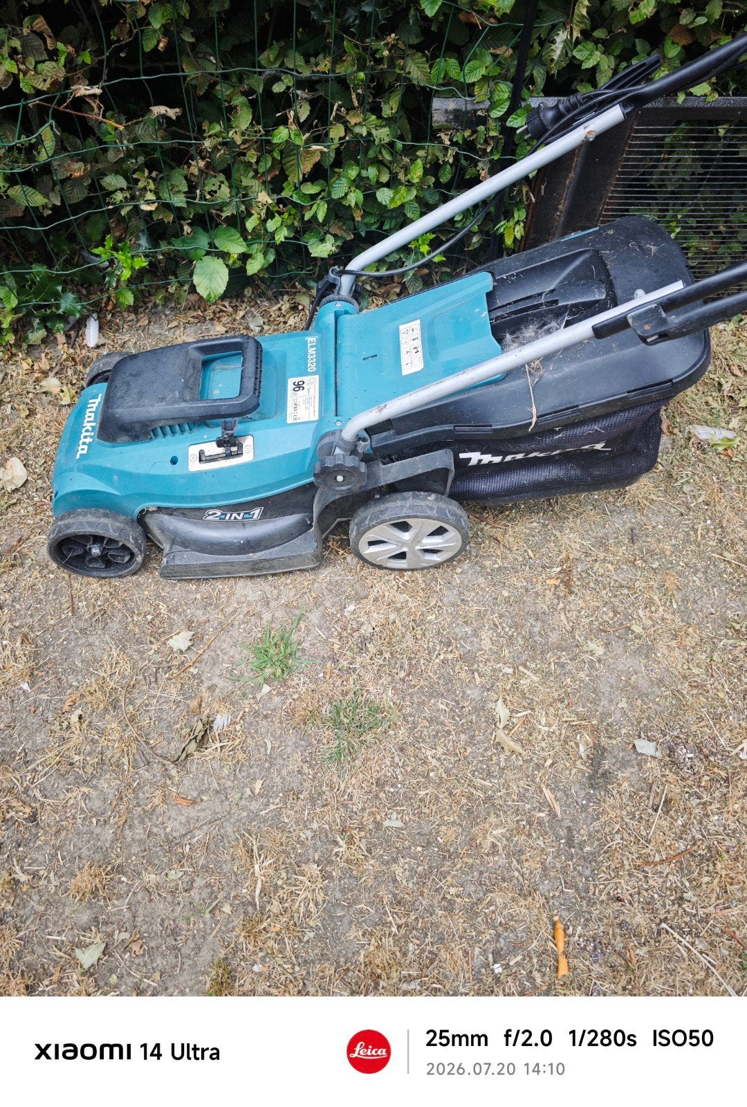 Grasmaaier Makita, Jardin & Terrasse, Tondeuses à gazon, Enlèvement, Tondeuses à gazon électriques