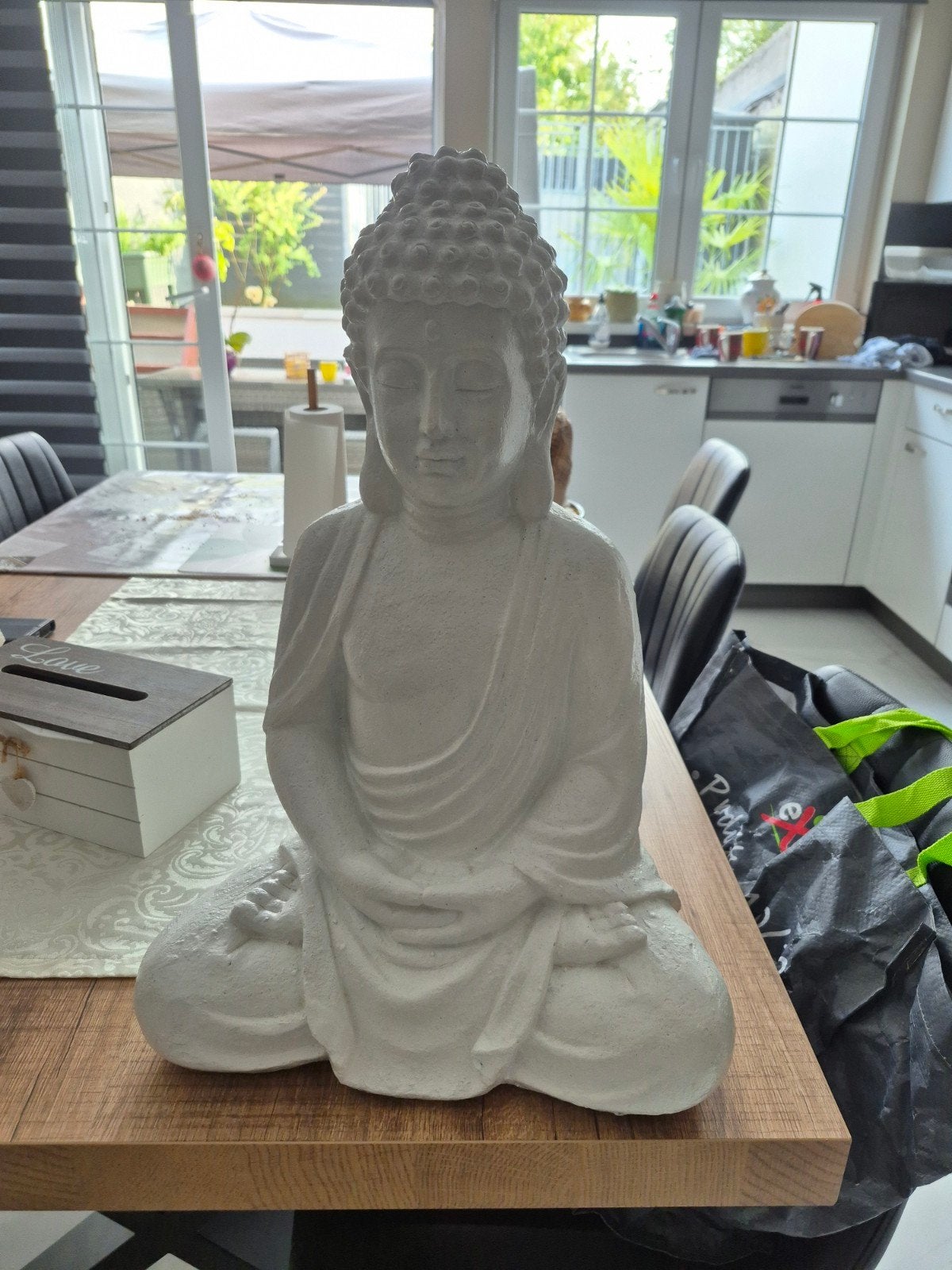 bouddha, Enlèvement, Blanc