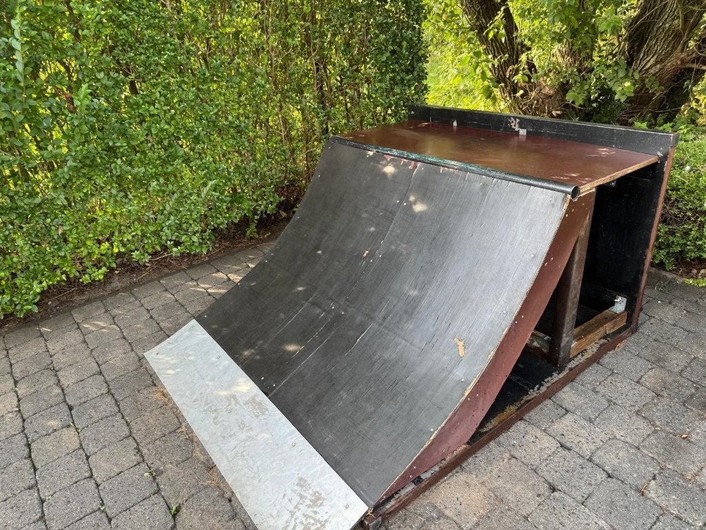 Mooie stevige Skateramp te koop, gebruikt om te steppen, Sport en Fitness, Ophalen, Gebruikt