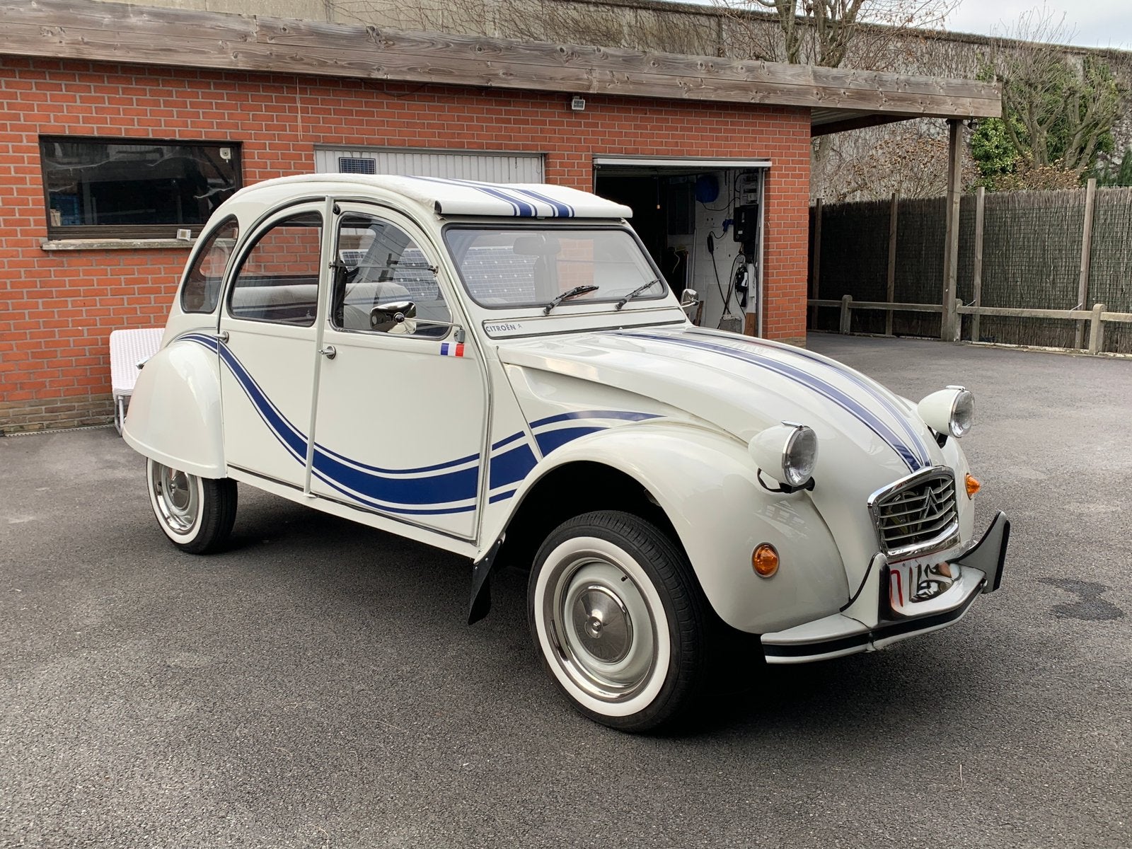 2 CV - 2 PK - Geitje - Eendje - Transat oldtimer, foto 2