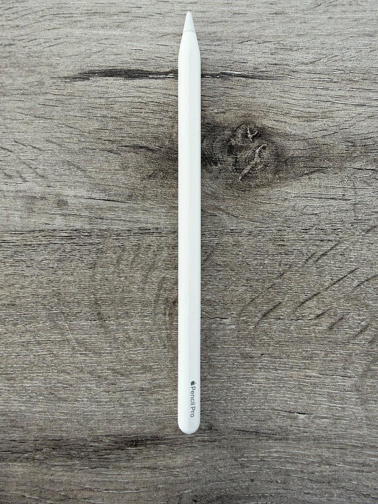 Apple Pencil Pro + Factuur (04/04/2026), Enlèvement ou Envoi, Neuf, Blanc, Apple iPad Pro