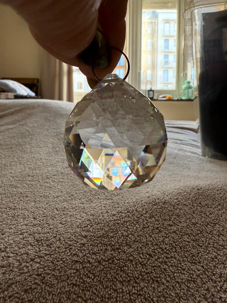 47 glazen bollen diameter 4, Ophalen