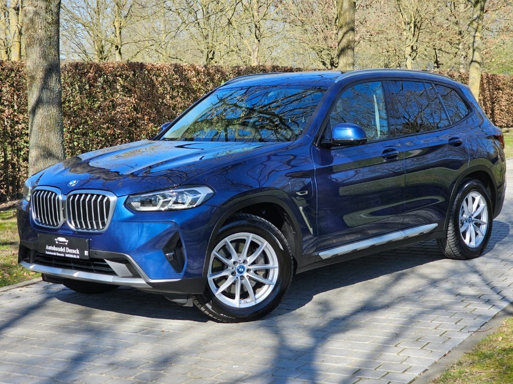 Bmw X3 2.0 Xdrive 30E FACELIFT | 360CAMERA | TREKHAAK, Automaat, 2000 kg, Blauw, Leder