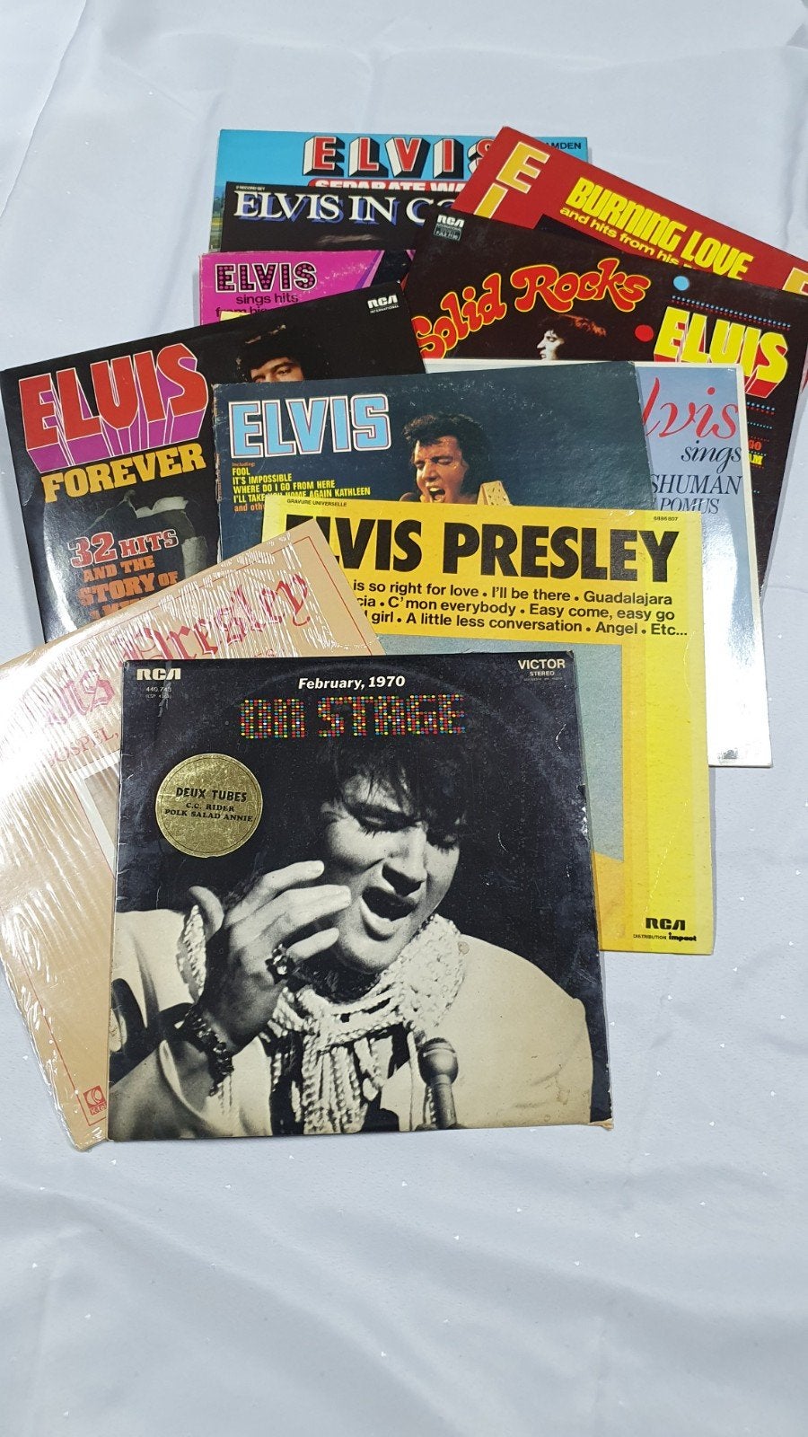 verzameling LP Elvis Presley jaren 80, Ophalen, LP