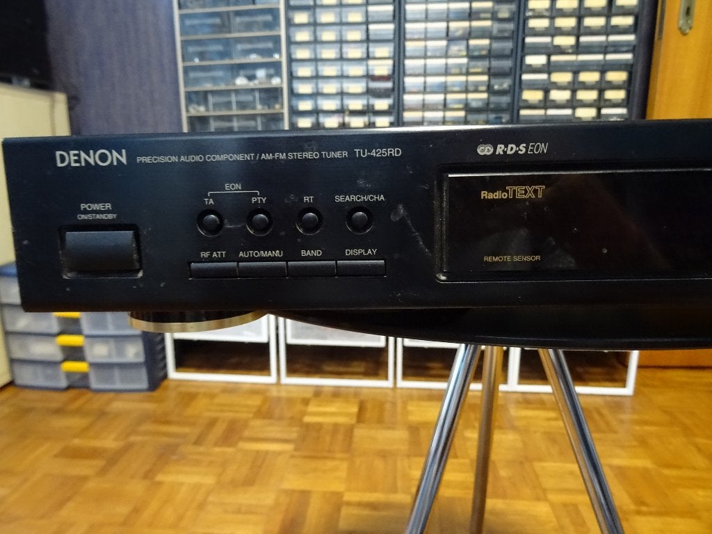 Tuner Denon TV-425RD, Enlèvement, Utilisé, Radio