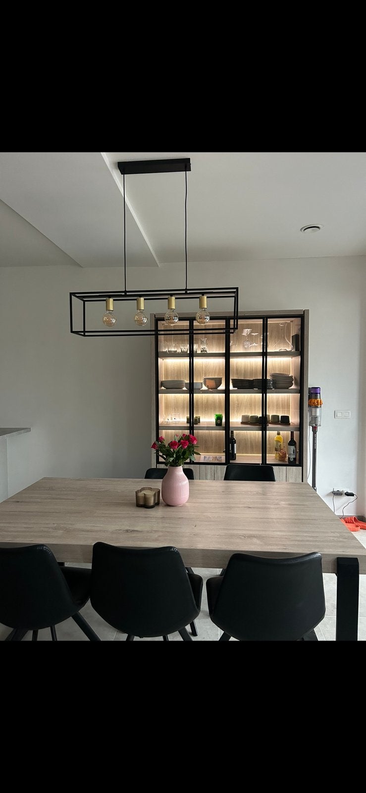 Eetplaats , dressoir & vitrinekast, Ophalen, Zo goed als nieuw, 25 tot 50 cm, 150 tot 200 cm