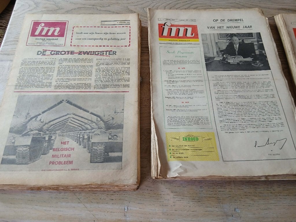 FM - Belgisch Militair Weekblad., Verzamelen, Militaria | Algemeen, Ophalen of Verzenden