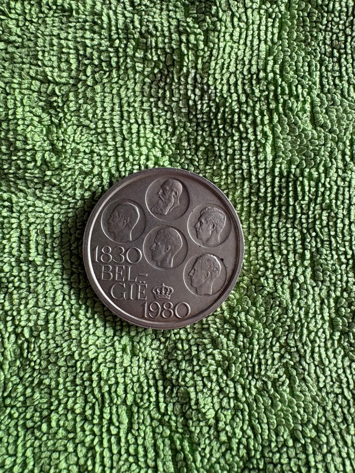 1830-1980 150 jaar onafhankelijkheid munt. In mooie staat, Postzegels en Munten, Munten | België, Ophalen, Zilver, Overig, Losse munt