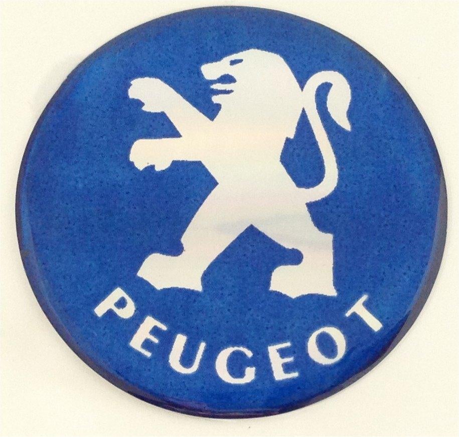 Peugeot 3D doming sticker, Verzenden