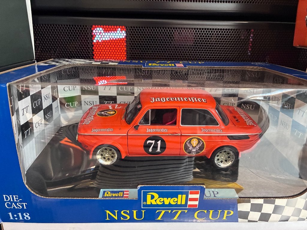 1/18 NSU “Jägermeister”, Hobby & Loisirs créatifs, Enlèvement ou Envoi, Neuf, Voiture, Revell