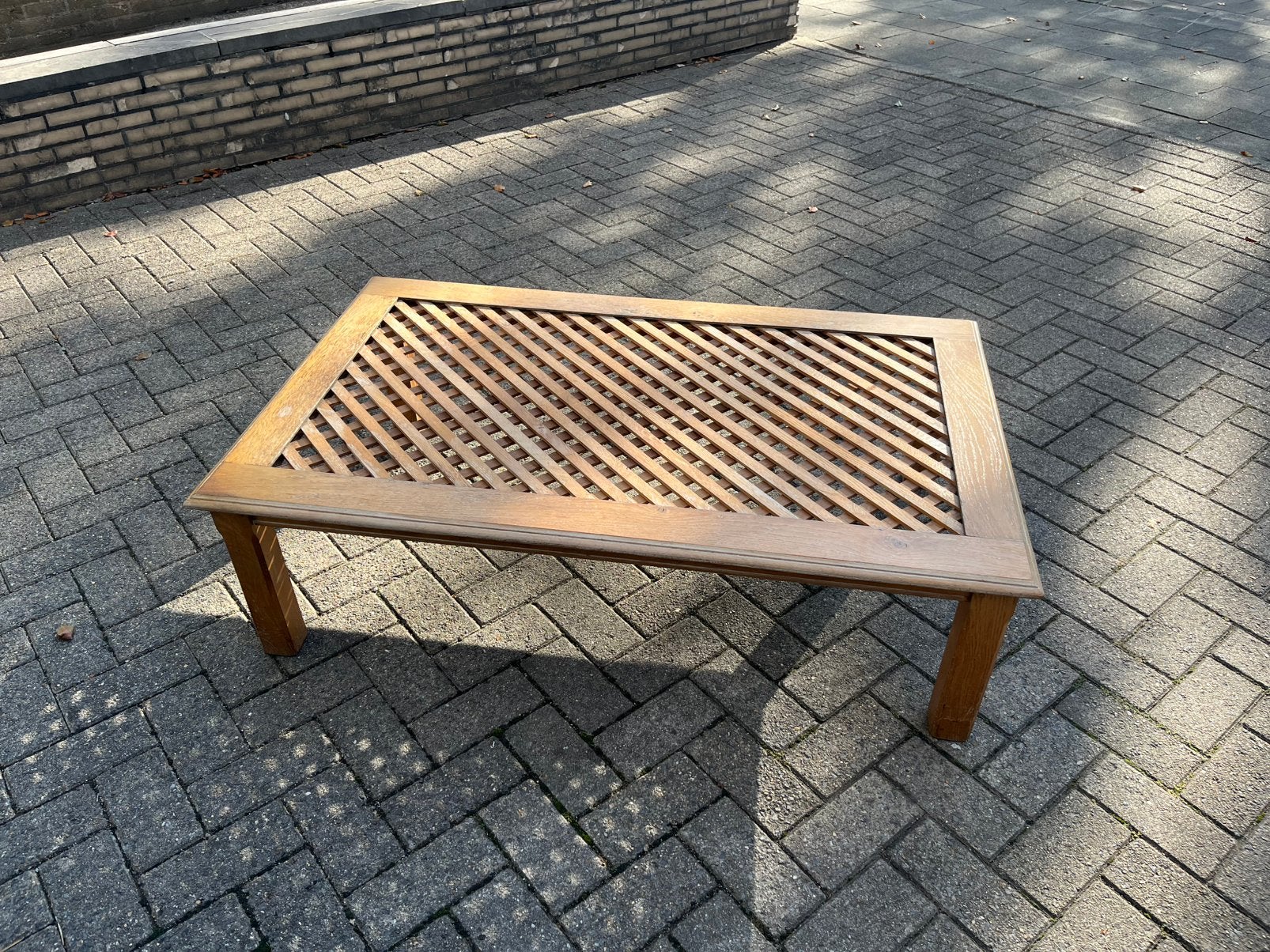 Salontafel, Huis en Inrichting, Ophalen, Gebruikt, 100 tot 150 cm, 50 tot 100 cm