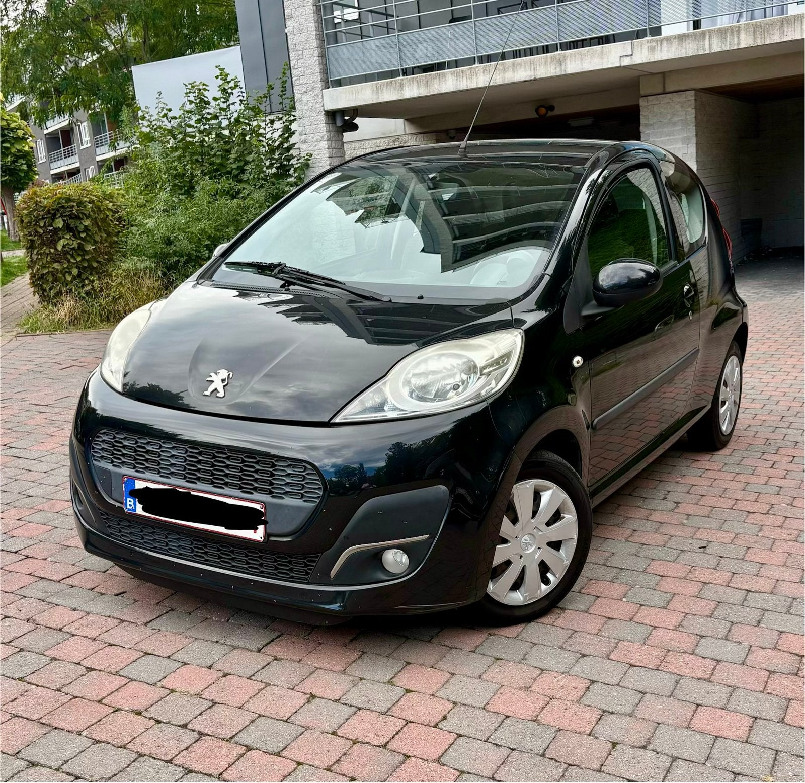 Peugeot 107 2014 pret a immatriculer, Autos, Euro 5, Achat, Boîte manuelle, Noir