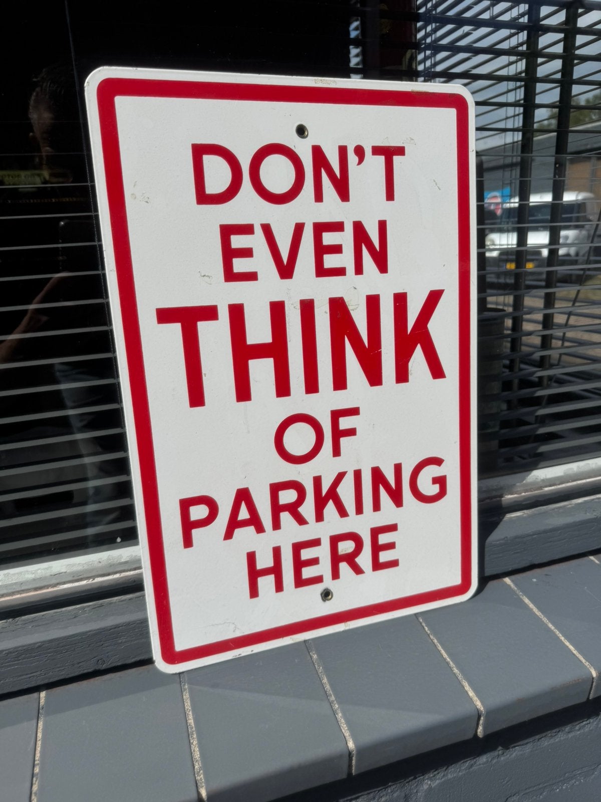 Plaque émaillée Dont Park USA, Antiquités & Art, Enlèvement ou Envoi