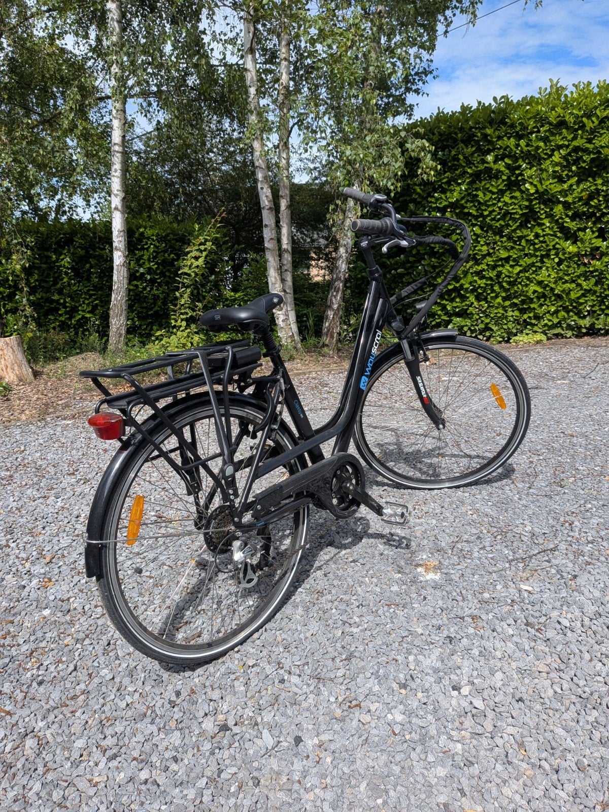 Vier keer op een elektrische fiets gereden na een overlijden, Ophalen