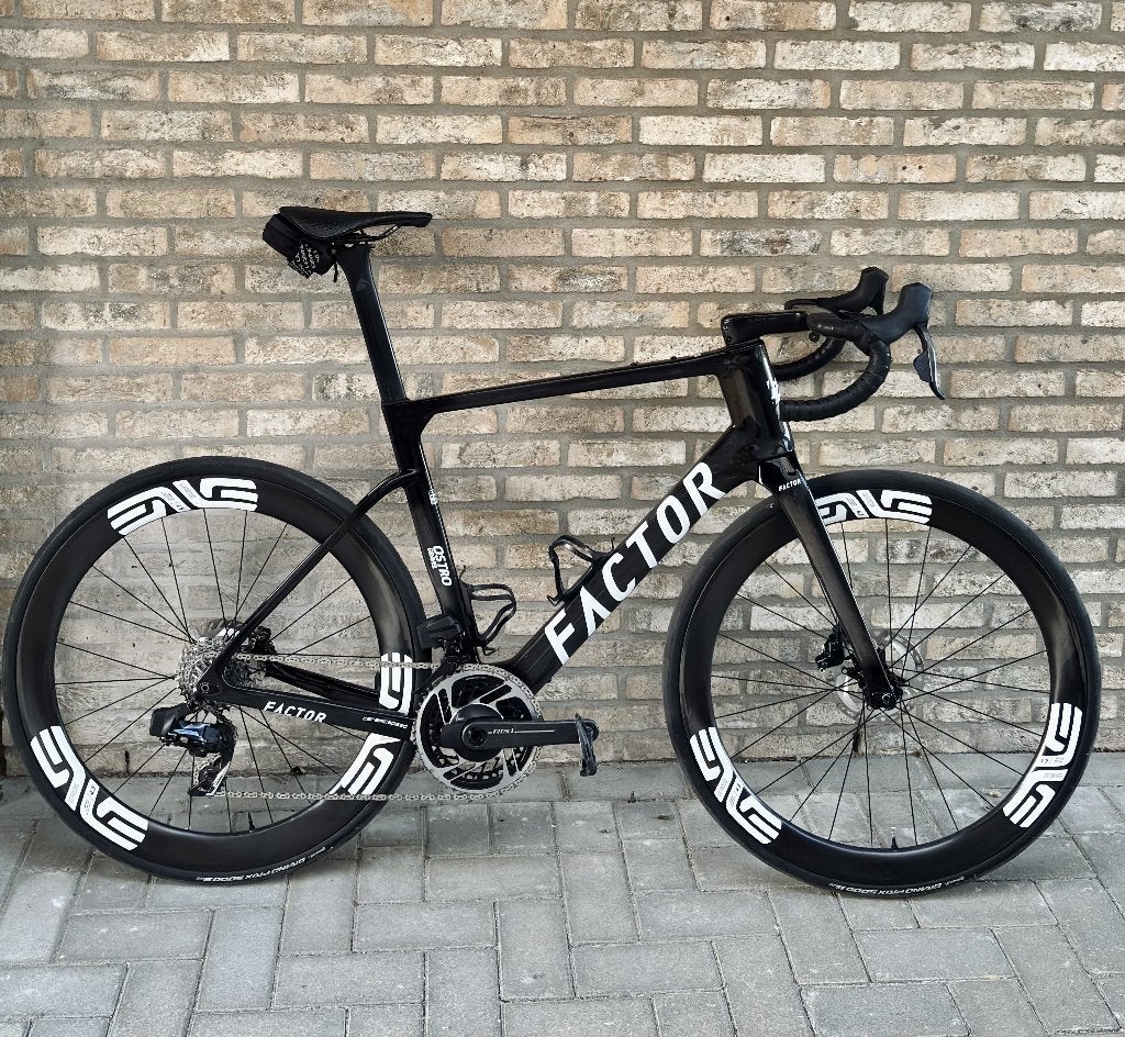 FACTOR OSTRO GRAVELBIKE SRAM RED/FORCE 58 CERAMICSPEED, 57 tot 61 cm, Ophalen, Zo goed als nieuw, Heren