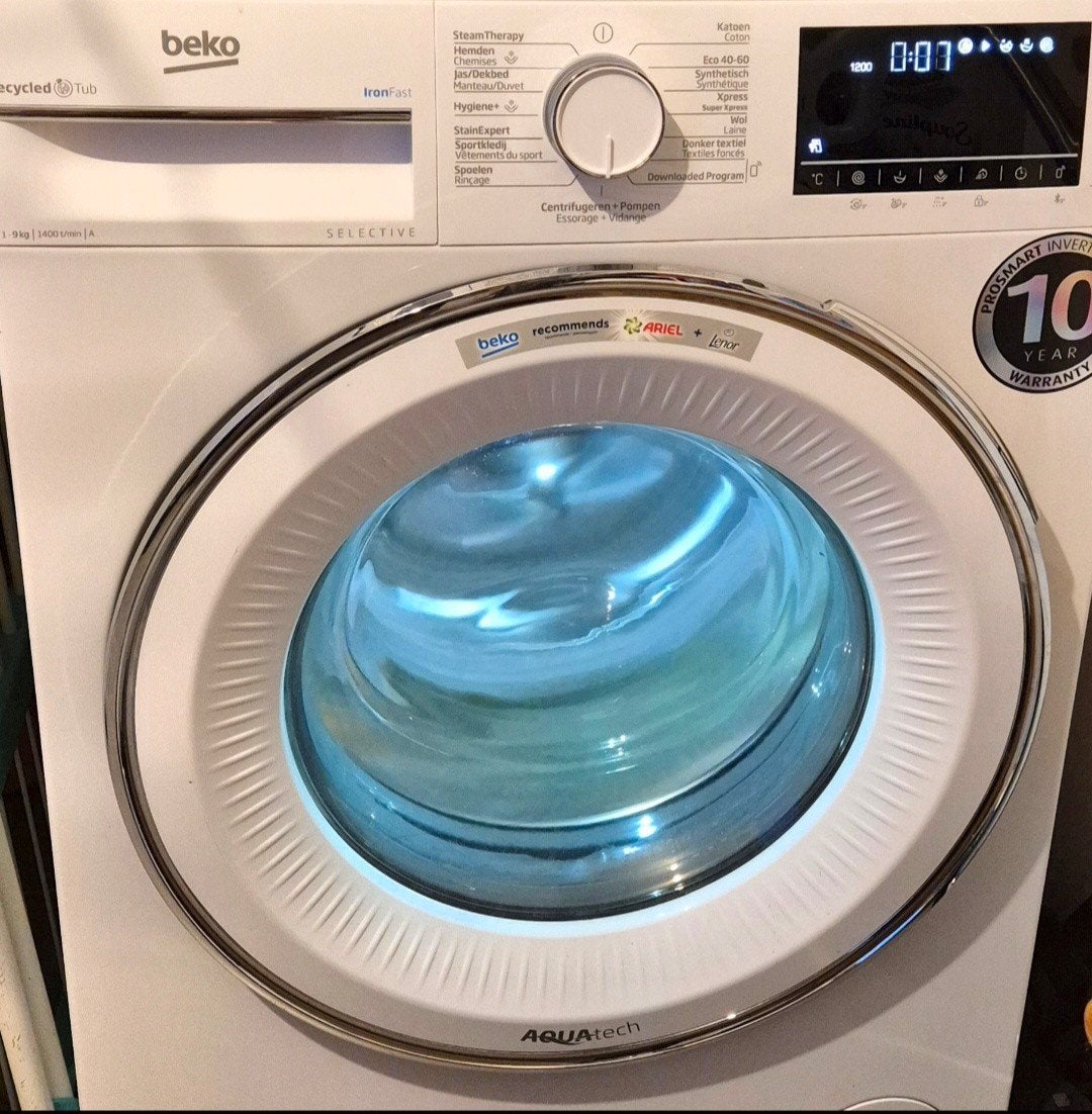 Lave linge beko 9kg, Enlèvement, Comme neuf