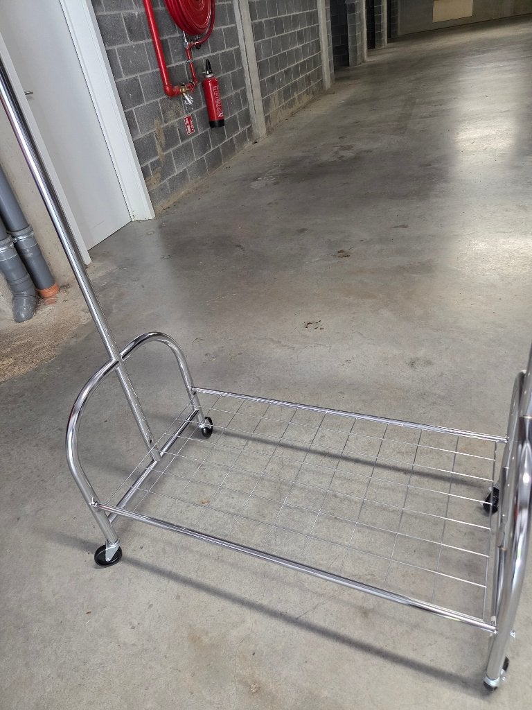 Tringle inox, Neuf, 25 à 50 cm, Avec tablette(s), 100 à 150 cm