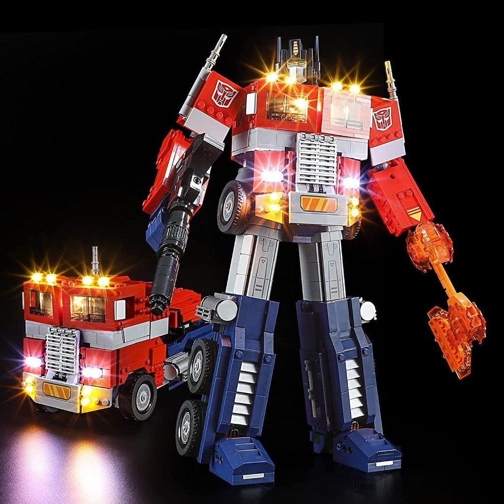 Éclairage LED transformateurs Optimus Prime 10302 Nouveau, Enfants & Bébés, Jouets | Blocs de construction, Neuf, Autres marques