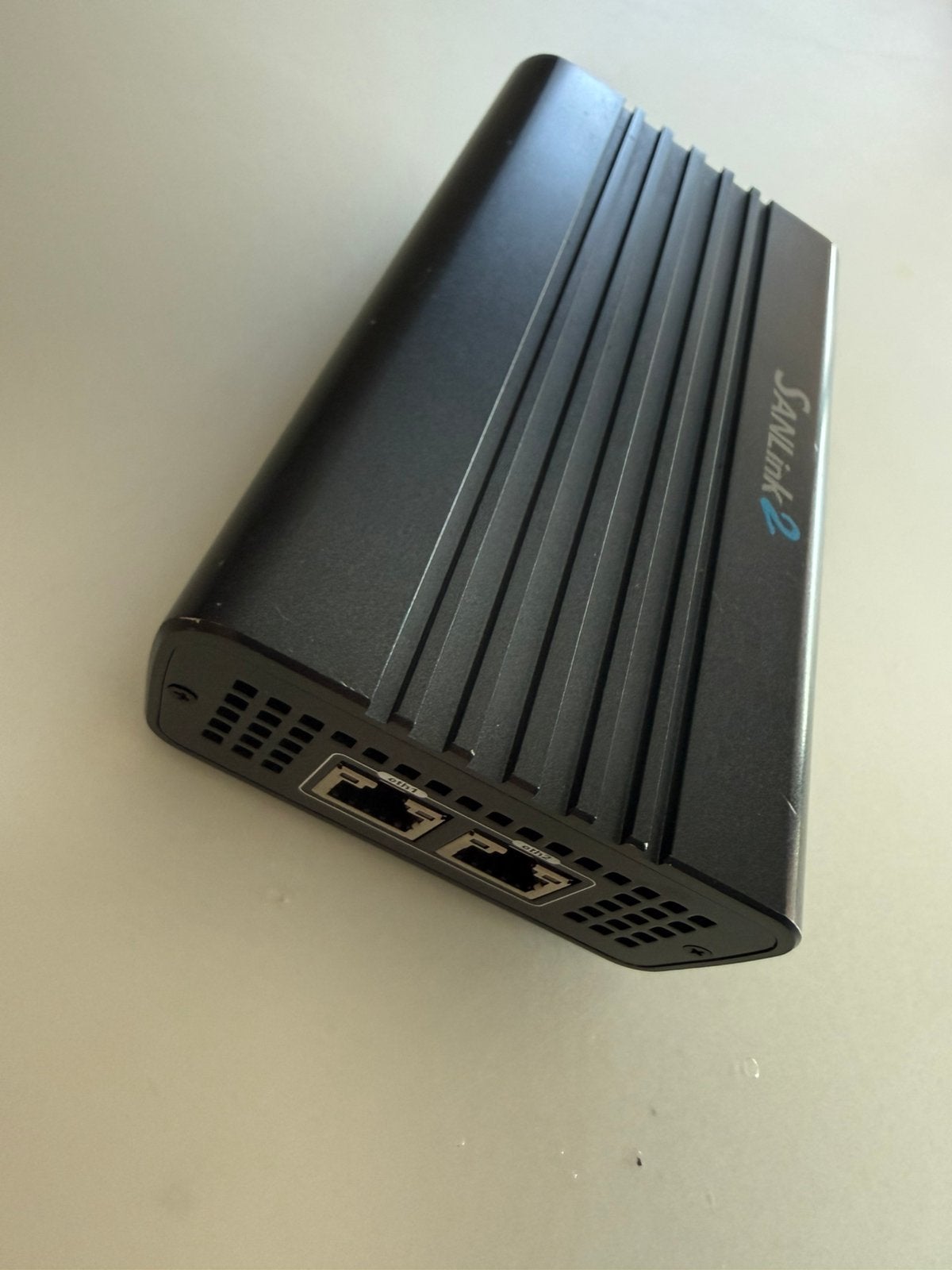Sanlink 2 Thunderbolt 2 vers double 10 Gbit, Informatique & Logiciels, Enlèvement, Utilisé
