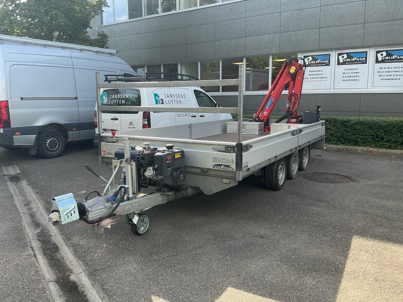 2024 Proline PL P302 3500VPL15TS15 Plateau met Konag 270L.3H, Auto diversen, Gebruikt