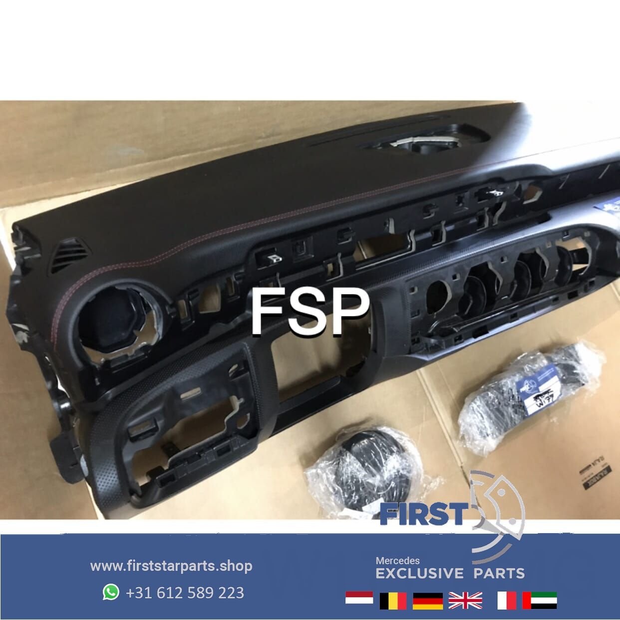W177 AMG DASHBOARD AIRBAG SET Mercedes A KLASSE A35 A45 45 S, Auto-onderdelen, Gebruikt, -, Ophalen of Verzenden, -