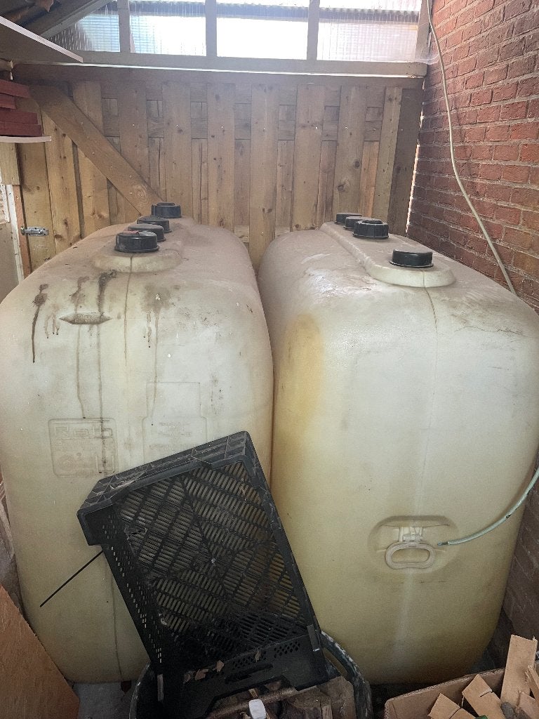 Vat 1000l, 150 liter of meer, Ophalen, Zo goed als nieuw, Kunststof