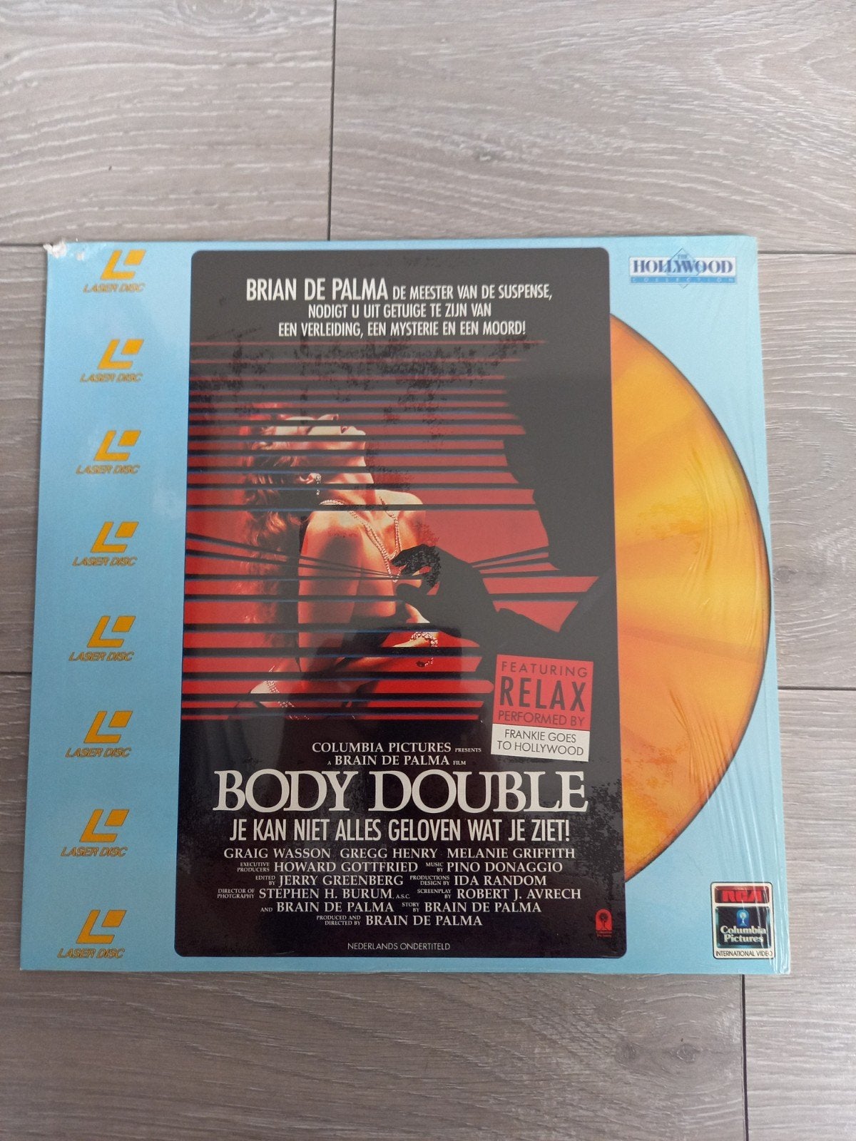 Laserdisc PAL Body Double VO, Cd's en Dvd's, Dvd's | Klassiekers, Ophalen, Vanaf 16 jaar, Nederlands, 1980 tot 2000