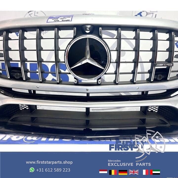 W177 A KLASSE 45 AMG PERFORMANCE VOORBUMPER COMPLEET A45 AER, Gebruikt, -, Voor, Ophalen of Verzenden