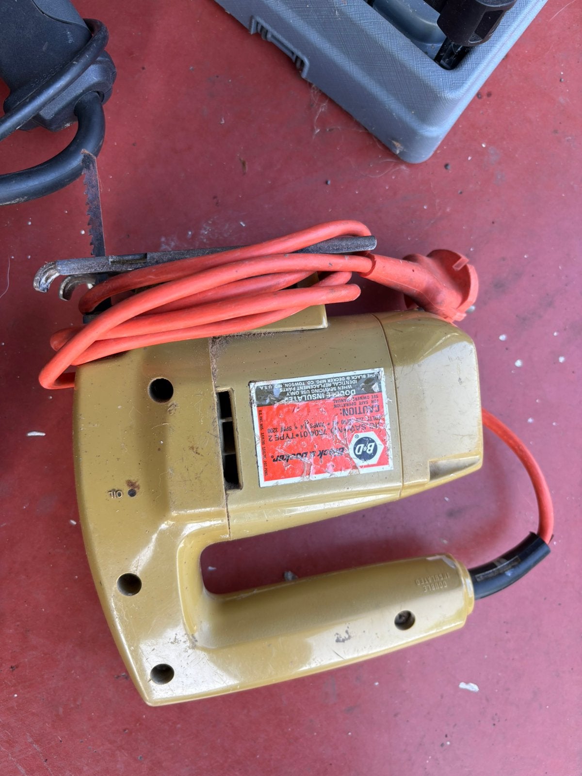 Scie sauteuse Black & Decker, Bricolage & Construction, Outillage | Scies mécaniques, Enlèvement, Scie sauteuse