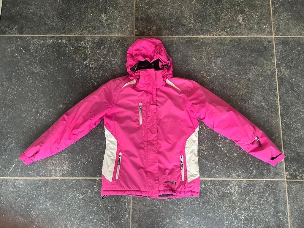 Skijas roze-wit-zwart maat 38, Sport en Fitness, Ophalen of Verzenden, Gebruikt, Kleding