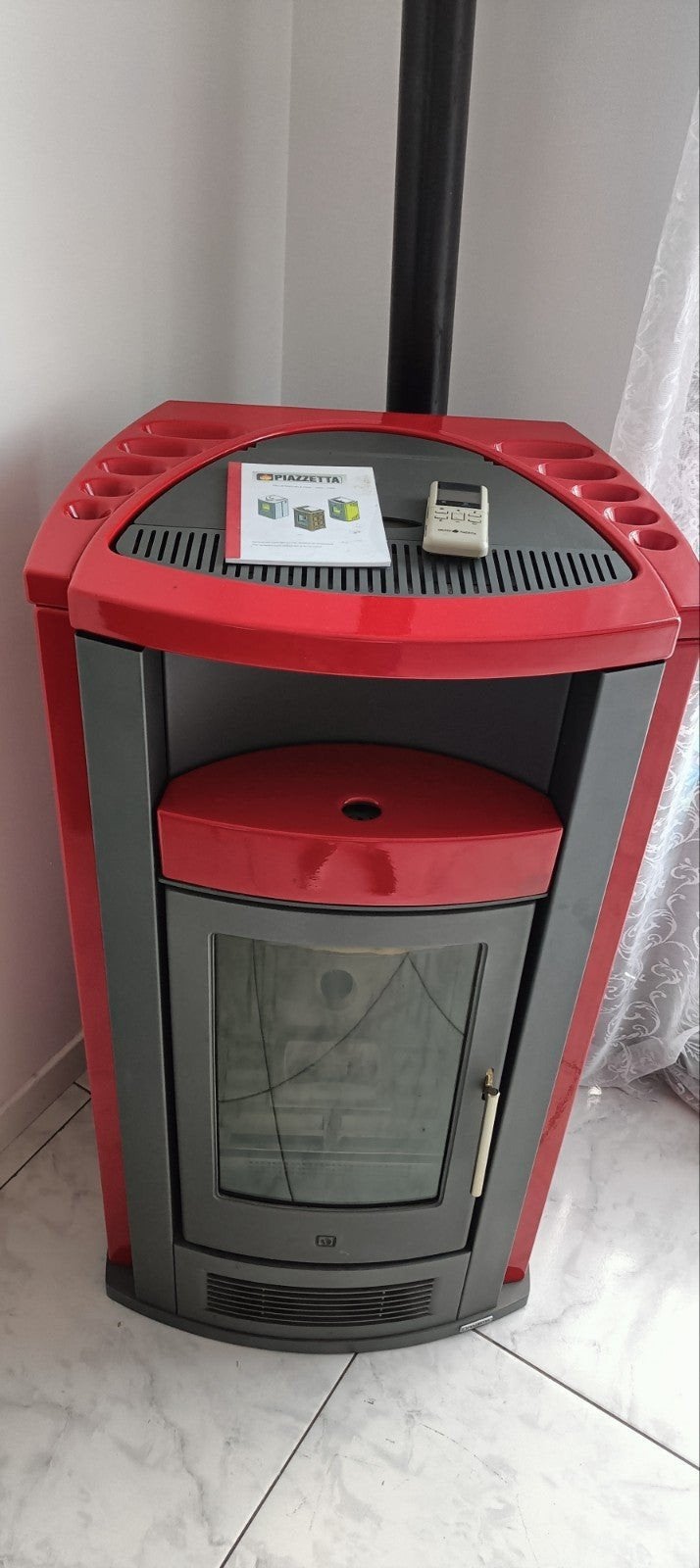 Pelletkachel Piazzetta P960 12,5 KW 1650€, Ophalen of Verzenden, Pelletkachel