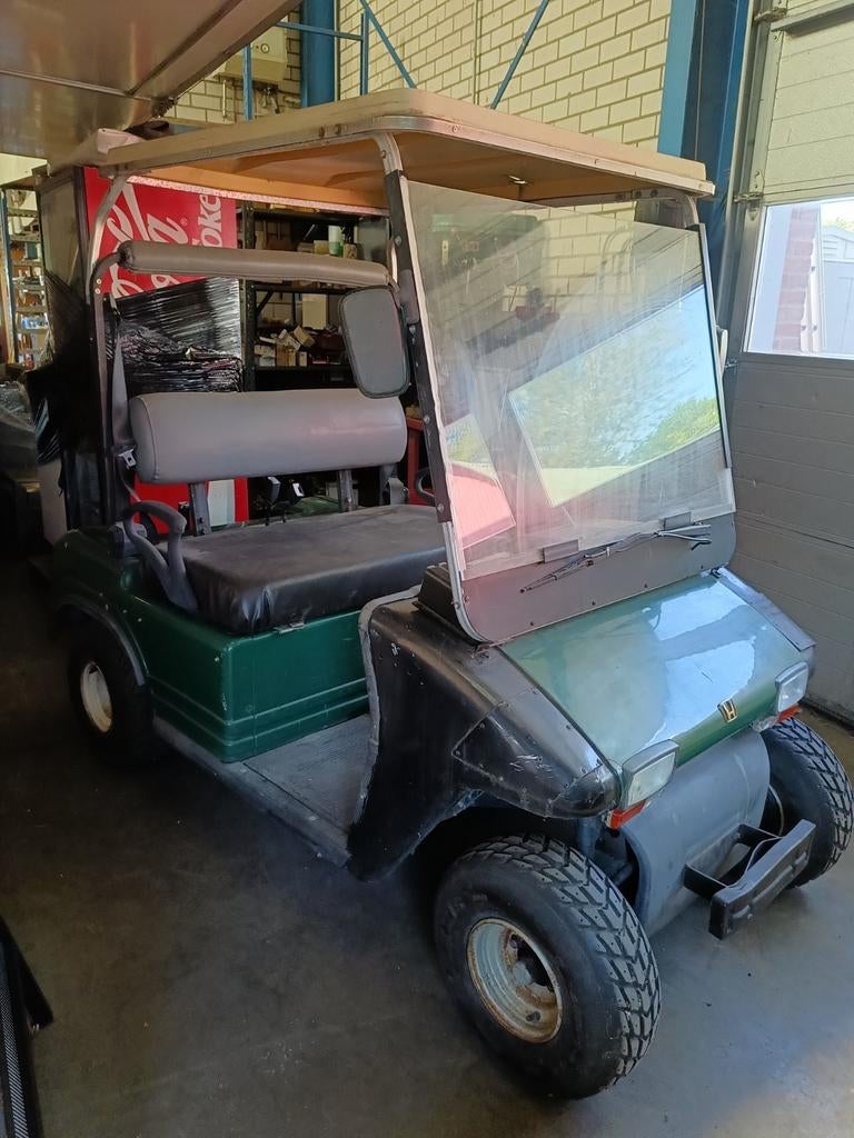 El golfcar  opknapper, Enlèvement