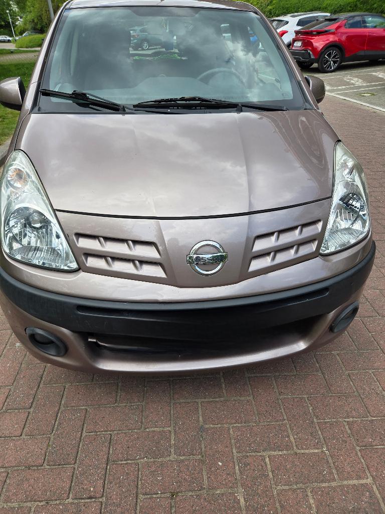 Nissan Pixo 1.0 Essence à vendre – économique et fiable, Autos, Euro 5, Achat, Boîte manuelle, Beige
