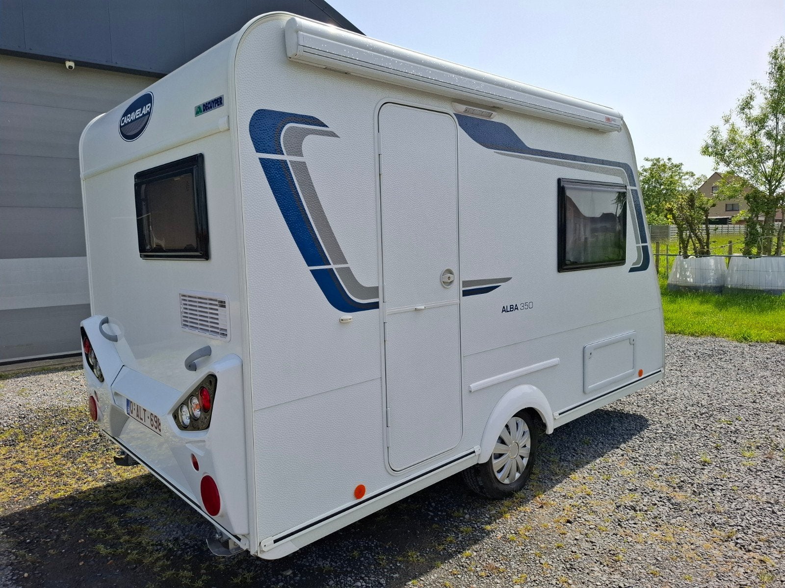 Caravan Caravelair Alba 350, Caravans en Kamperen, Tot en met 2, 750 - 1000 kg, Particulier, Schokbreker