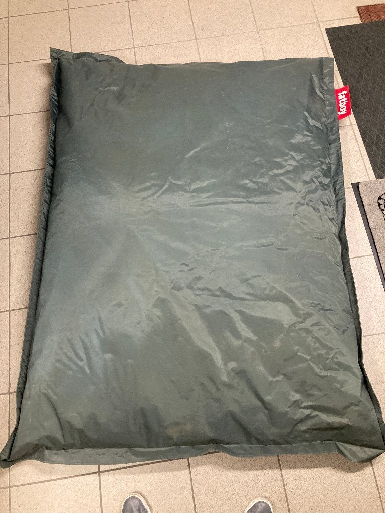 Fatboy, Enlèvement, Utilisé, Bleu, Pouf
