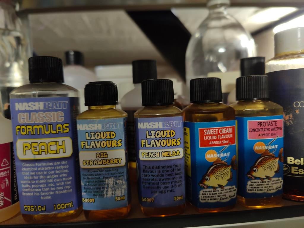 Flavours karper ( oude Nash flavours, solar.....), Ophalen