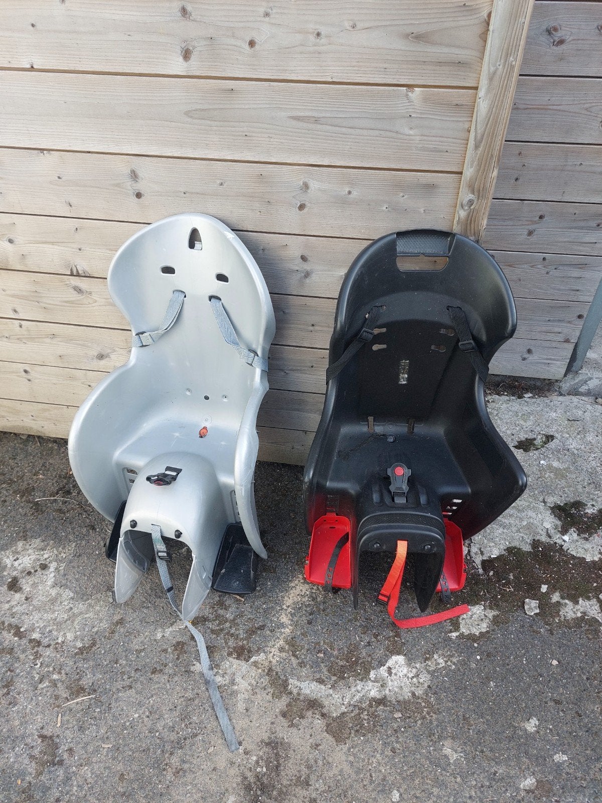 2 fietszitjes, Fietsen en Brommers, Ophalen, Gebruikt, Achterzitje