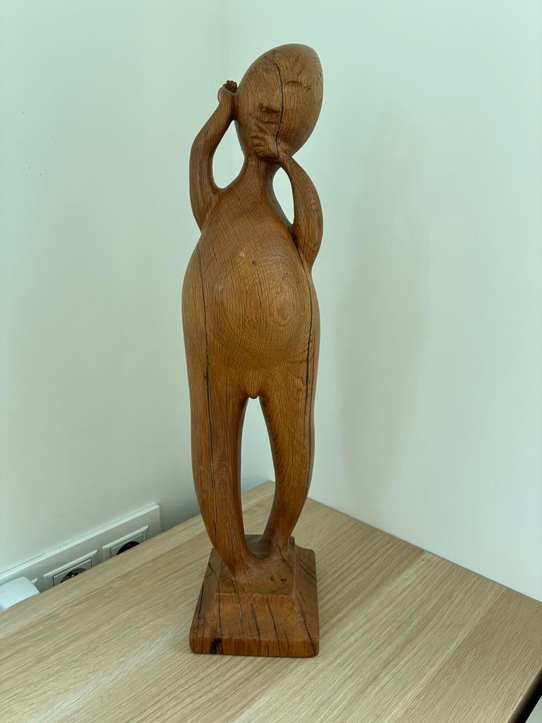 Houtsnijwerk, Antiek en Kunst, Ophalen, Beeld