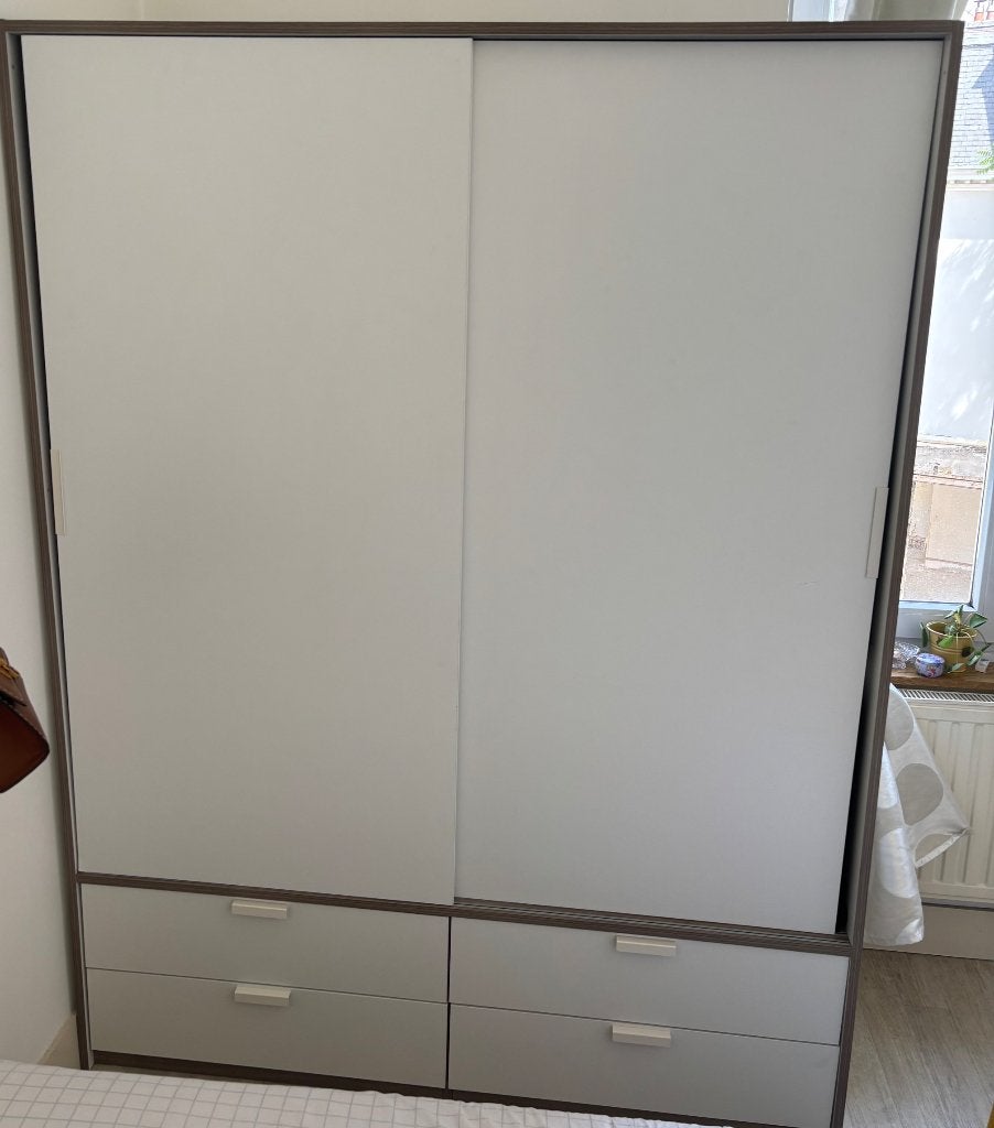 Armoire à deux portes, Maison & Meubles, Enlèvement, Comme neuf