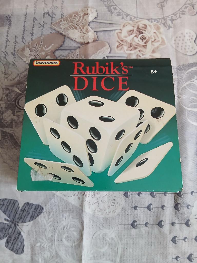 Rubik's dice matchbox, Verzamelen, Ophalen of Verzenden, Gebruikt