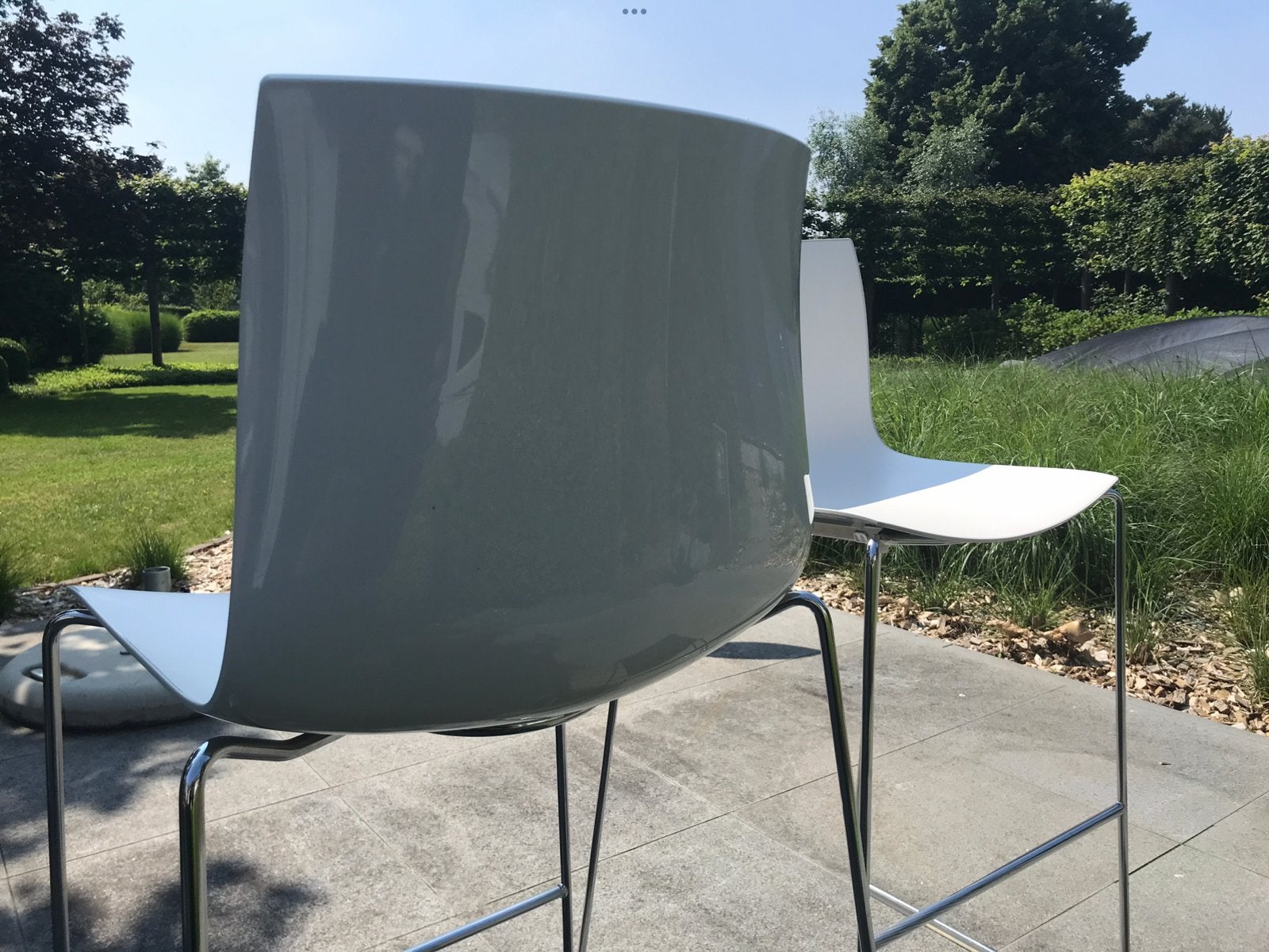 Barstoel Arper Catifa 46 zithoogte 75cm-2 stuks, Ophalen, Zo goed als nieuw