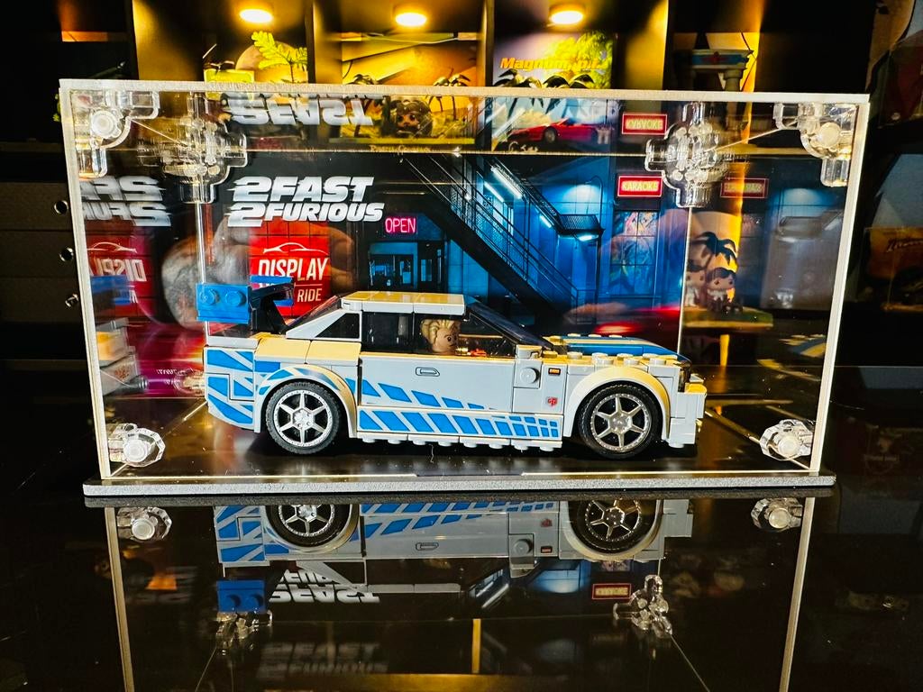 Vitrine pour LEGO Speed Champions Nissan Skyline GT-R, Enlèvement ou Envoi, Comme neuf, Lego, Speed Champions
