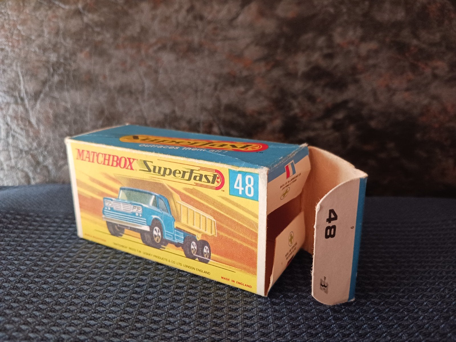 Matchbox LEEG DOOSJE. Dodge Dumper Truck, Verzenden