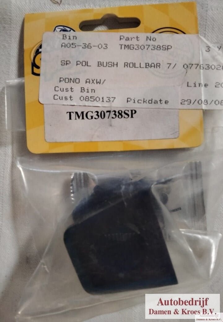 Bush, centre mounting, anti-roll bar, 7/8", polyurethane TMG, Neuf, -, -, MG