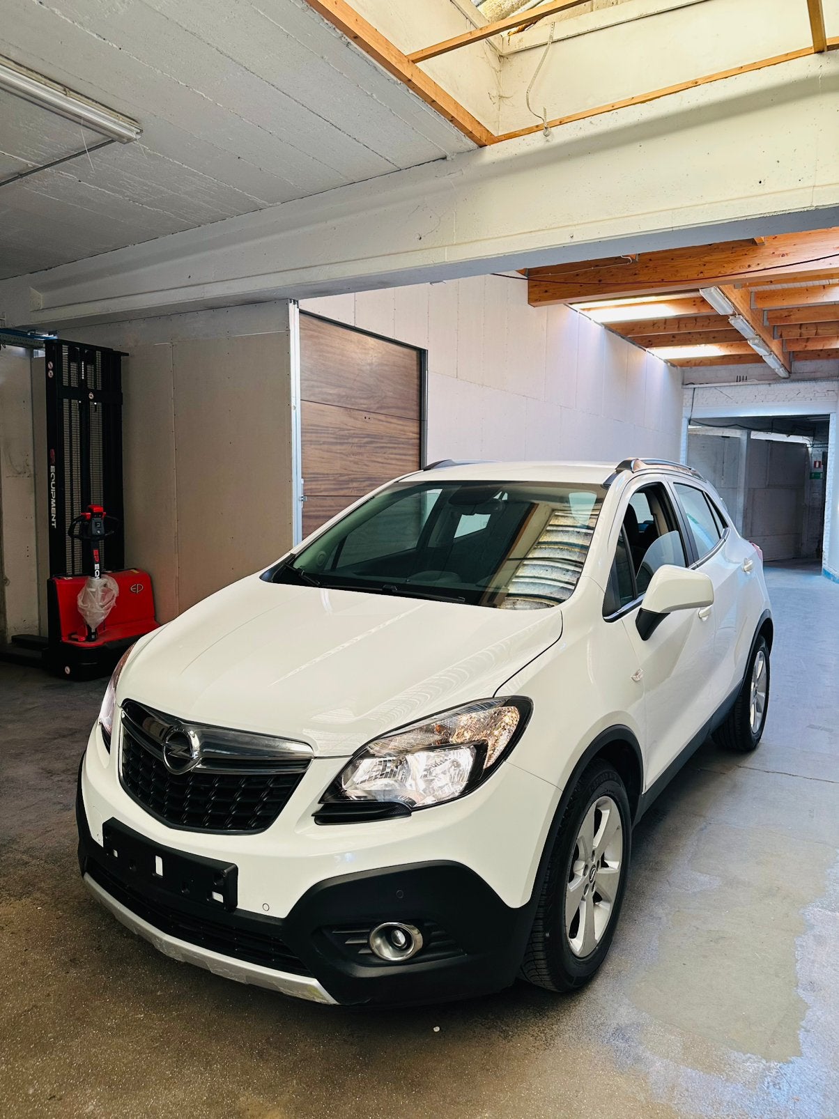 Opel Mokka 1.6i | slechts 52000 km, Auto's, Parkeersensor, Wit, Bedrijf, 5 deurs