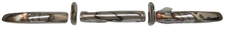 Volvo Bumper PV544 achter complete set incl rozetten RVS Vol, Neuf, Volvo, Avant, Enlèvement ou Envoi